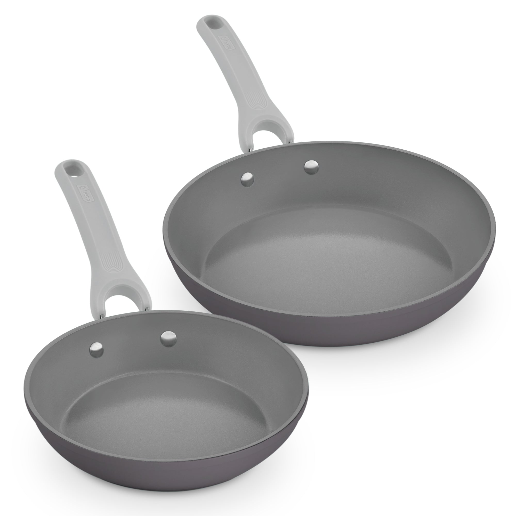 Dash Dream Green Recycled Aluminum 9.5"/11" Fry Pan Set - Grey