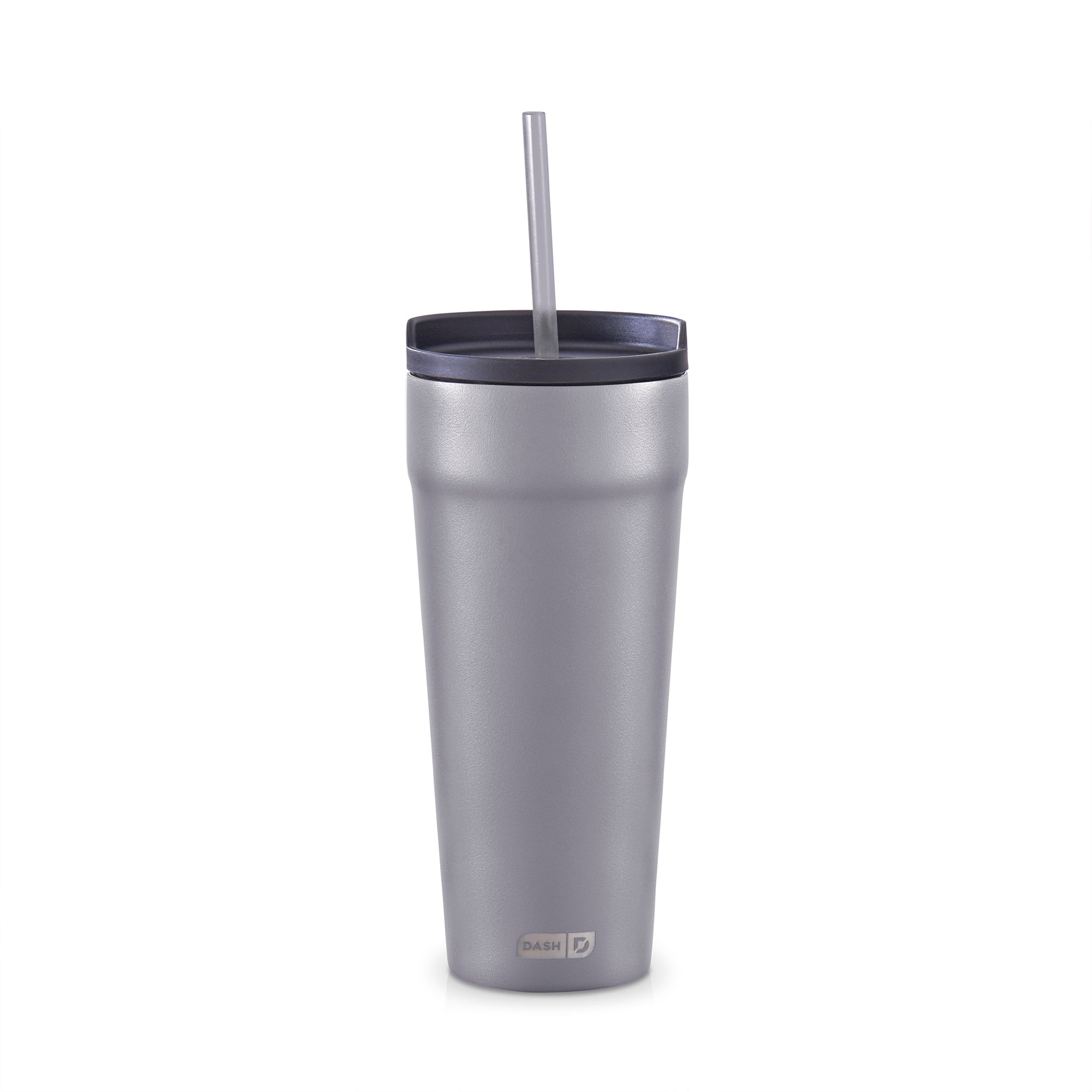 2-in-1 Spill-Proof Insulated Tumbler - Cool Grey