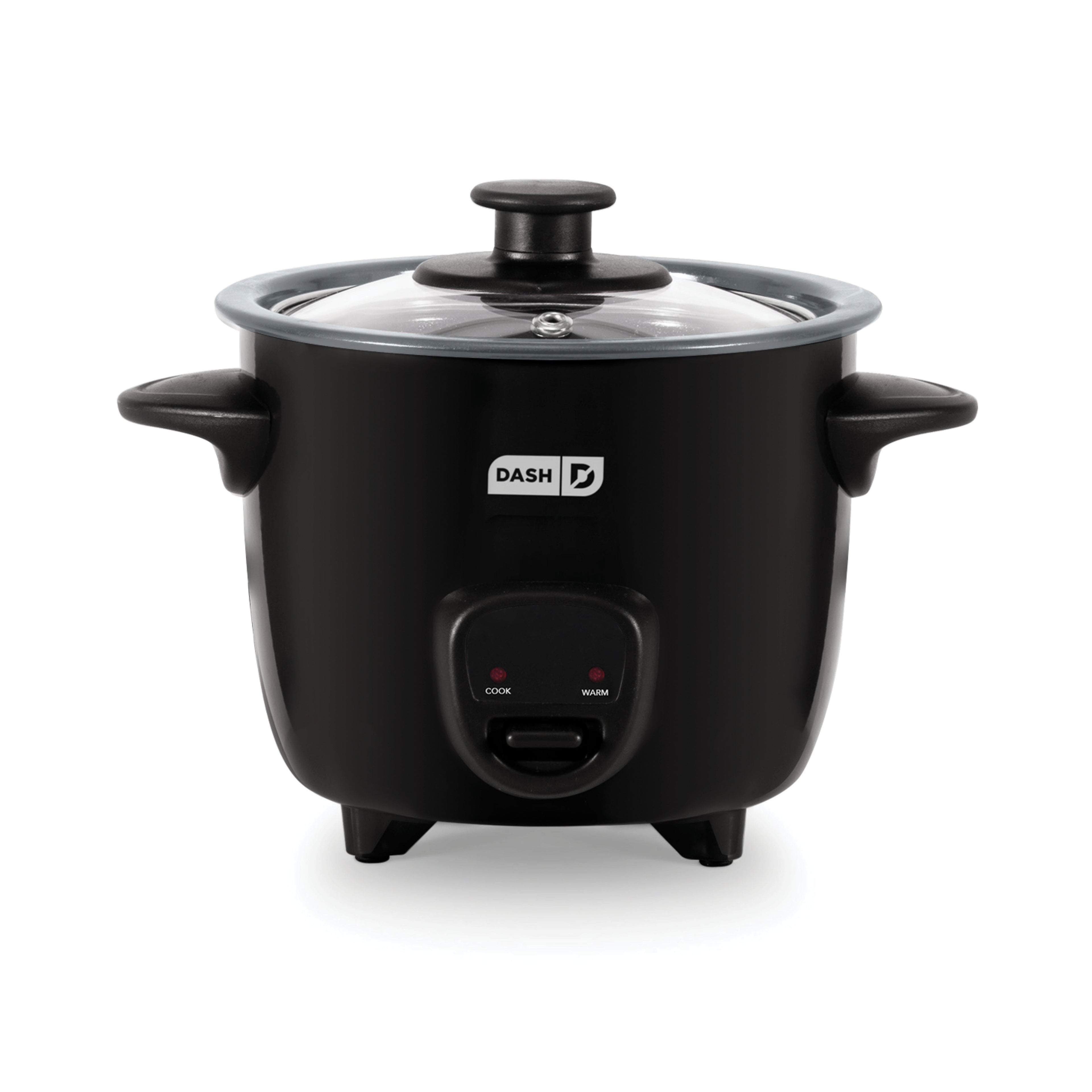 Mini Rice Cooker with Keep Warm - Black
